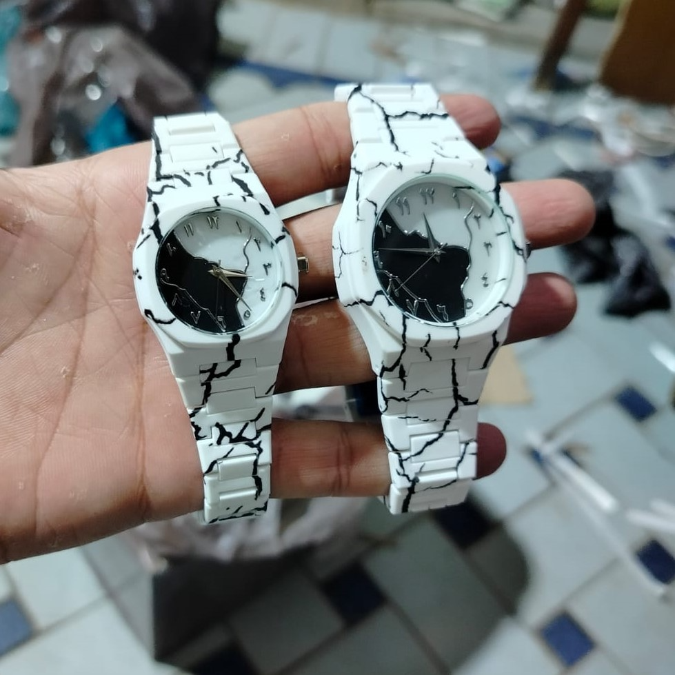 Tiger Aura matching His and Hers couple watch set