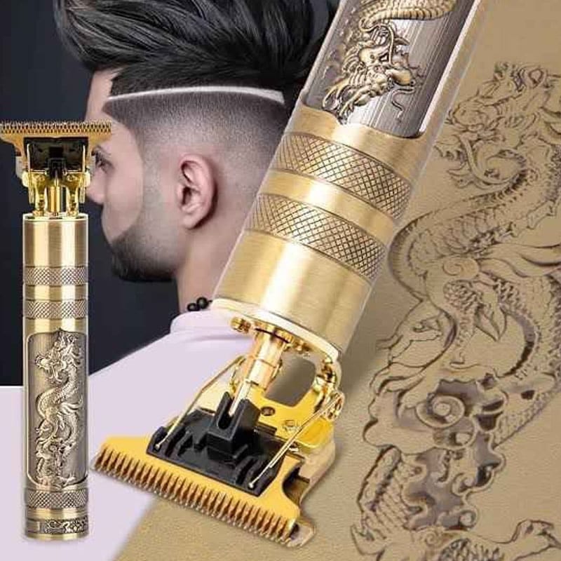 Vintage T9 hair and beard trimmer in vintage-style cordless design