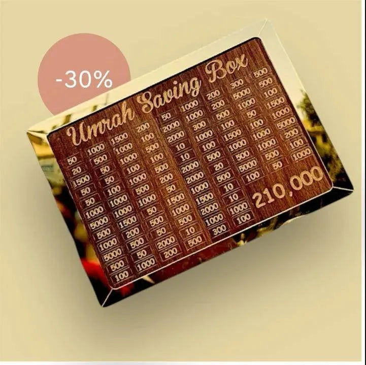 Umrah saving box detail view